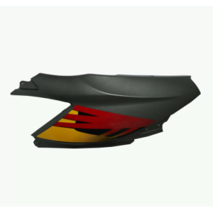 Side Panel cover Hero Pleasure N m Type 3 Grey red Sticker