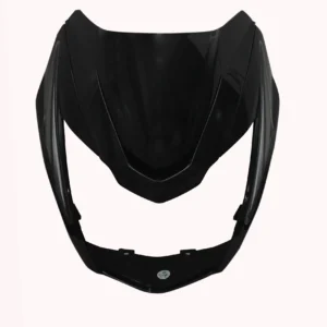 Head Light Visor mask TVS Victor N m Black silver Stk