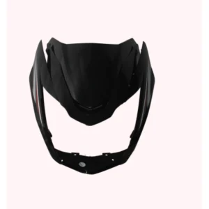 Head Light Visor mask TVS Victor N m Black red Stk