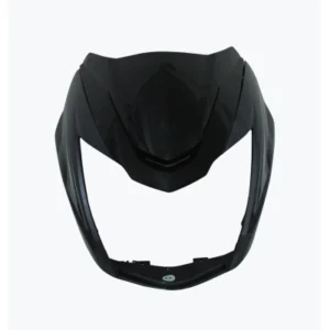 Head Light Visor mask TVS Victor N m Grey