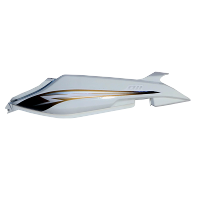 Tail Panel seat Cowl TVS Star City Plus Spotlight White