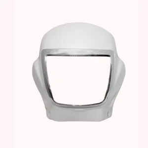 Head Light Visor mask TVS Radeon White