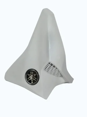 Yamaha Fz V2 Tank Side Cover Set - Bluish Pearl White | Genuine Parts panel Set lh rh Yamaha Fz V2 Bluish Pearl White