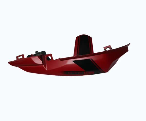 Tail Panel seat Cowl TVS Apache 160 N m Shiny Red