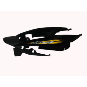 Tail Panel seat Cowl honda Shine Sp Type 2 Black yellow Stk product image