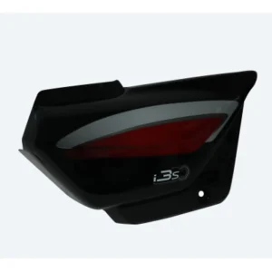 Side Panel cover Hero Splendor Plus Bs6 Black red Stk Both Side Screw
