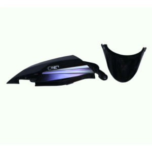 Tail Panel seat Cowl Hero Super Splendor T 5 Black purple Stk