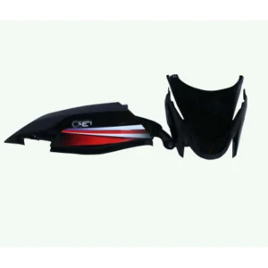 Tail Panel seat Cowl Hero Super Splendor T 5 Black red Stk