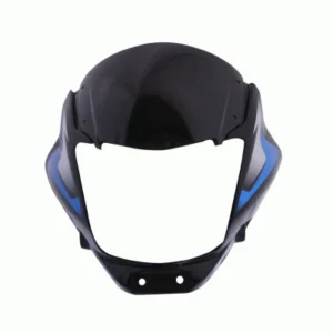 Head Light Visor mask Bajaj Platina 110 Bs6 Black blue Stk product image