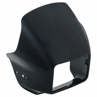 Head Light Visor mask hero Splendor O m Black