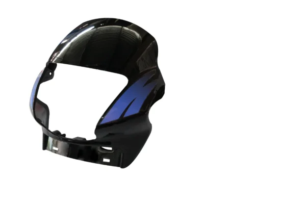 Head Light Visor mask hero Passion Plus Black blue Stk