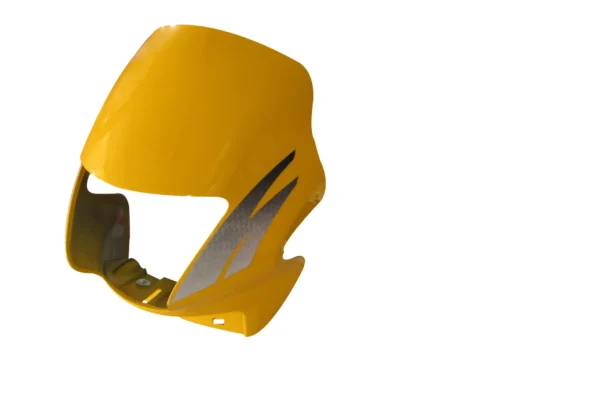 Head Light Visor mask Hero Passion Plus Yellow