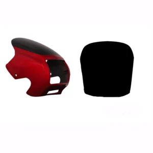 Head Light Visor mask hero Cd Deluxe splendor Type Red