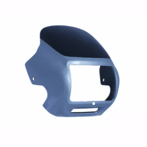 Head Light Visor mask hero Cd Deluxe splendor Type Silver