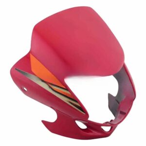 Head Light Visor mask hero Cd Deluxe N m Red orange Stk