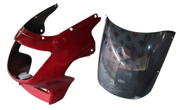 Head Light Visor mask hero Cbz Red