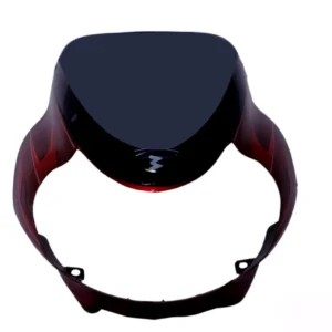Head Light Visor mask Bajaj Discover 125cc Red product image