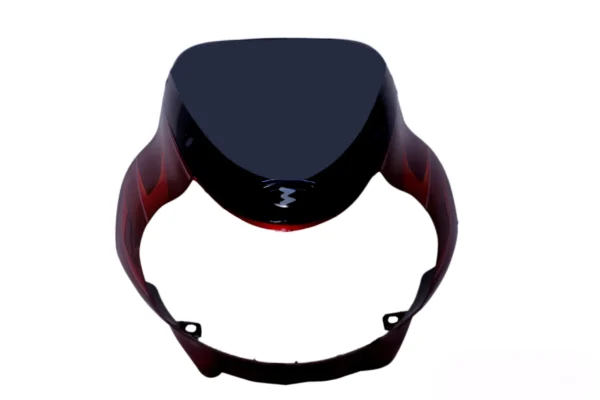 Head Light Visor mask Bajaj Discover 125cc Red product image