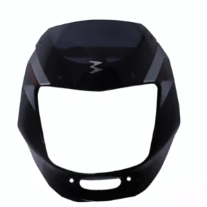 Head Light Visor mask bajaj Ct 100 Deluxe Black red Stk