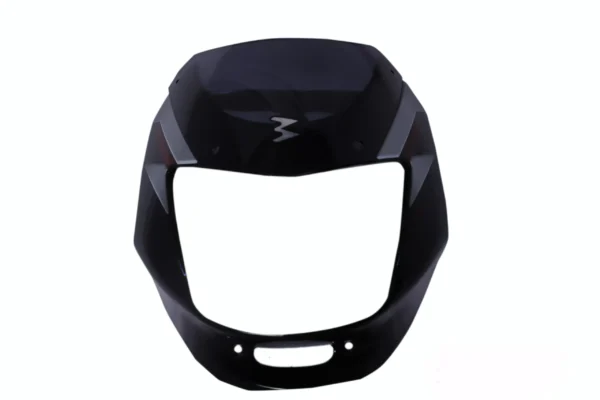 Head Light Visor mask bajaj Ct 100 Deluxe Black red Stk