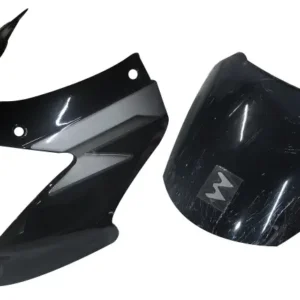 Head Light Visor mask bajaj Ct 100 Deluxe Black grey Stk