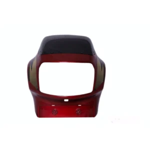 Head Light Visor mask TVS Victor Gl Red