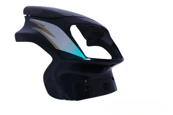 Head Light Visor mask TVS Victor Gl Green