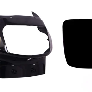 Head Light Visor mask TVS Victor Gl N m Black