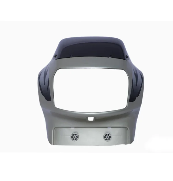 Head Light Visor mask tvs Victor Gl N m Golden
