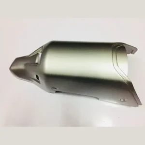 Silencer Plate yamaha fz 16 fzs silver
