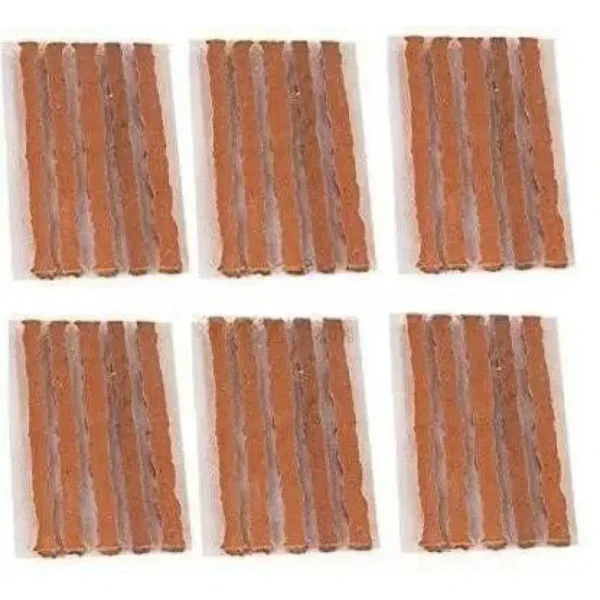 Tubeless Tyre Puncture Repair Rubber Strips Plug Sealing (30 Pcs, 10 Cm)