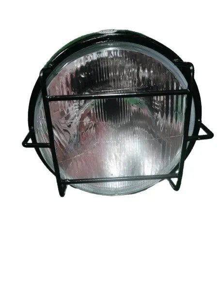 Head Light Assy java yazdi black With Grill