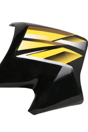 Tank Side Cover Panel Set LH RH Hero Honda Shine SP Type 3 Black Yellow STK product image