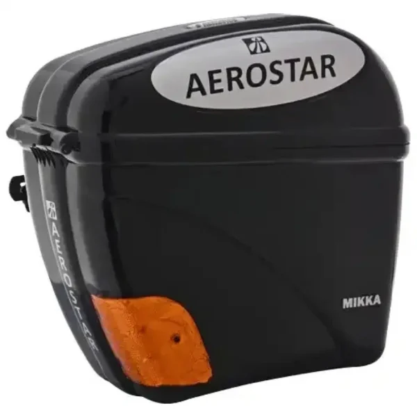 Side Box  Aerostar Mikka Black  Universal For All Bikes