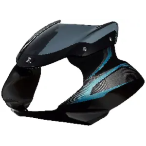 Fiem 029 vhl nbbl 125 Visor Black blue For Bajaj Discover 125 product image
