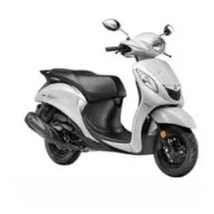 Foot Trim Fit For Yamaha Fascino Bluish Pearl White