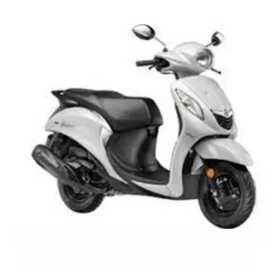 Foot Trim Fit For Yamaha Fascino Bluish Pearl White