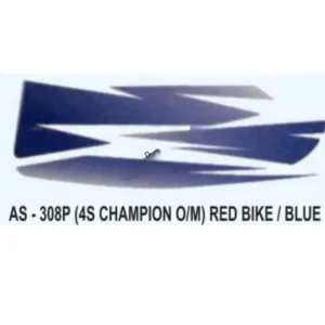 Graphics Sticker Set For Bajaj 4s Champion