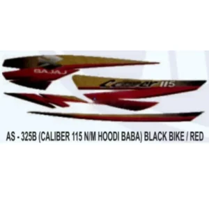 Graphics Sticker Set For Bajaj Caliber 115 product image