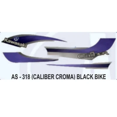Graphics Sticker Set For Bajaj Caliber Croma