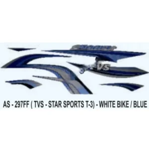Blue Sticker Set For Bajaj Ct 100