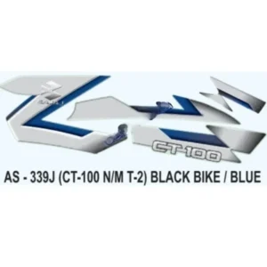 Graphics Sticker Set For Bajaj Ct 100