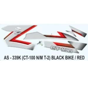 Graphics Sticker Set For Bajaj Ct 100