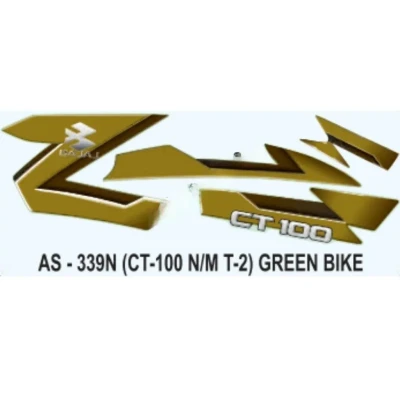 Graphics Sticker Set For Bajaj Ct 100
