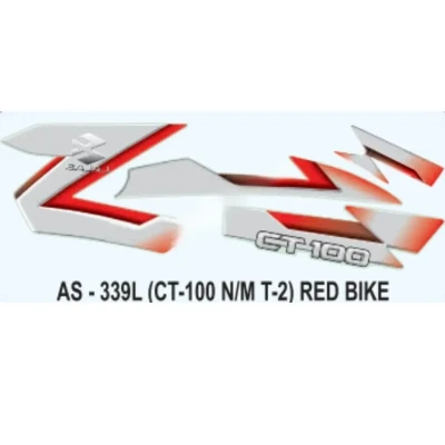 Graphics Sticker Set For Bajaj Ct 100