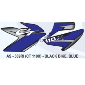 Graphics Sticker Set For Bajaj Ct 110x