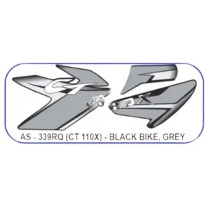 Graphics Sticker Set For Bajaj Ct 110x