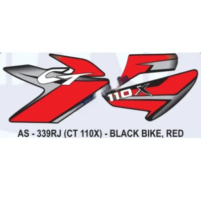 Graphics Sticker Set For Bajaj Ct 110x