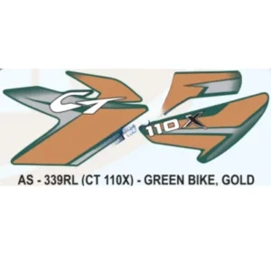 Graphics Sticker Set For Bajaj Ct 110x