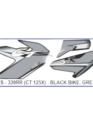 Graphics Sticker Set For Bajaj Ct 125x